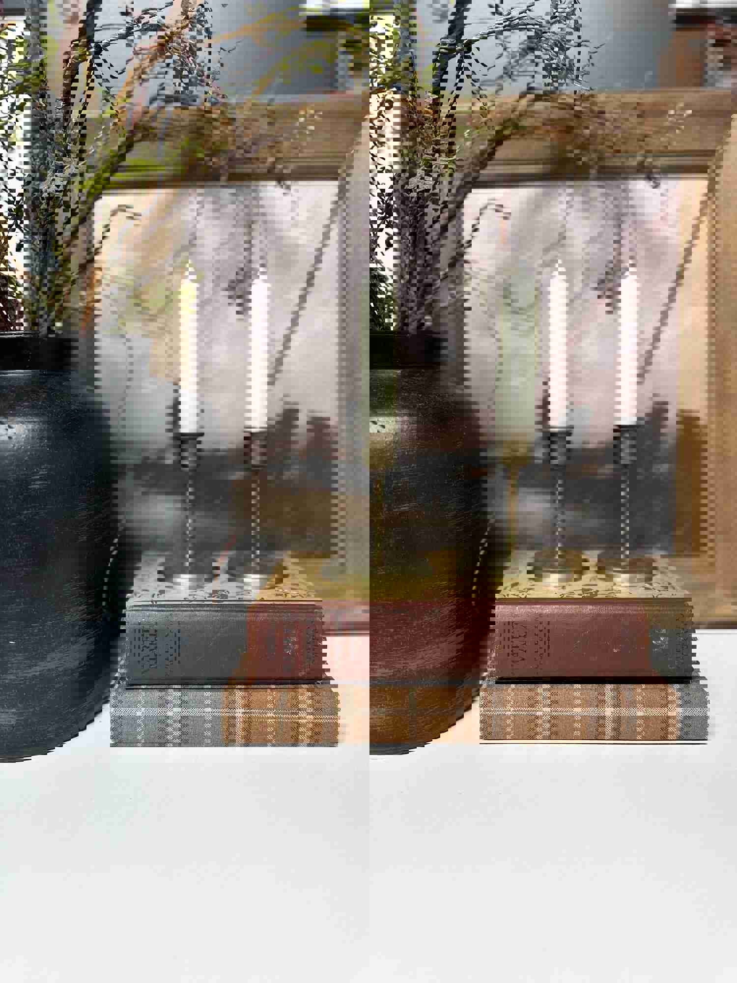 Brown Decorative Book Set for Home Decor