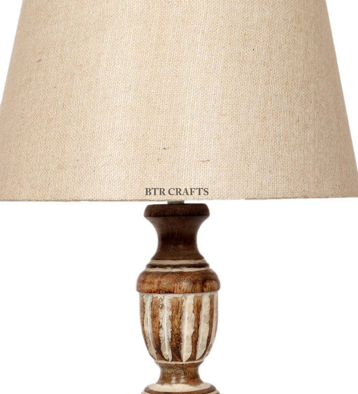 BTR CRAFTS Rustic Table Lamp (Bulb not Included)