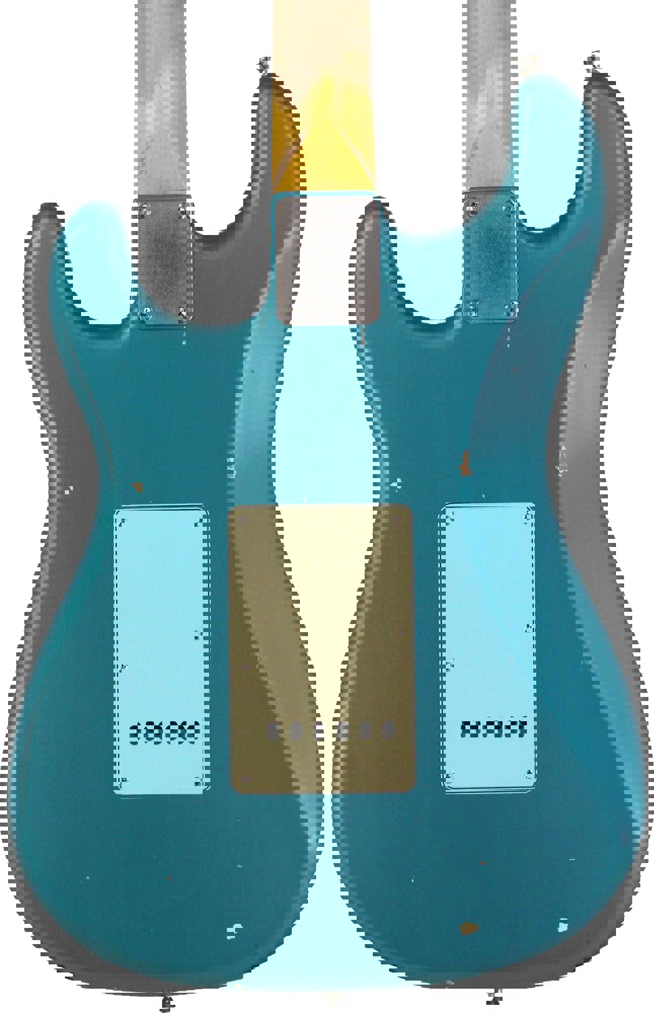 Nash S-63 Guitar, Ocean Turquoise Metallic, Light Aging