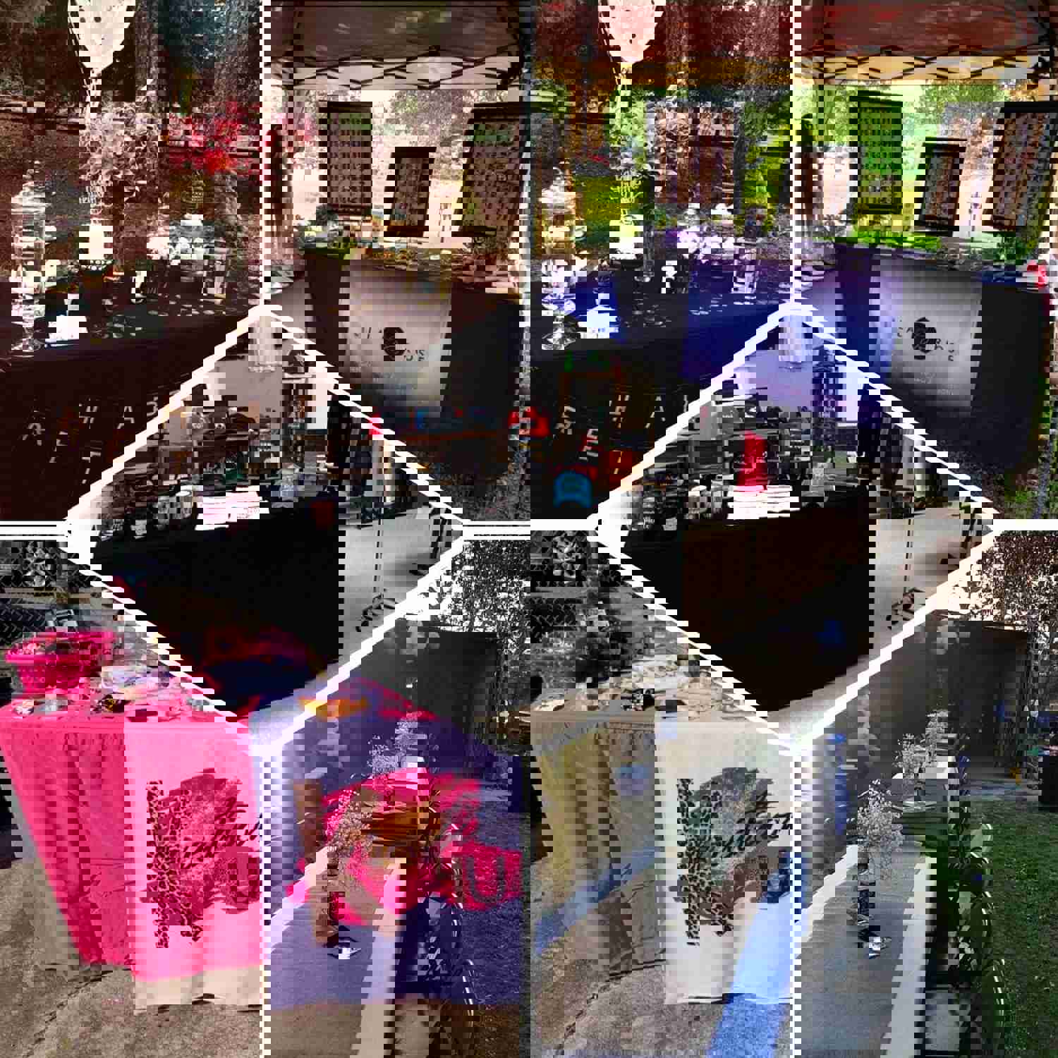 6ft Purple Fitted Polyester Rectangular Table Cover