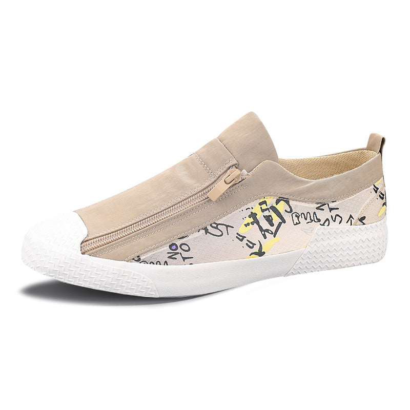 Men's Casual Canvas Shoes - Fashionable Low Top Sneakers