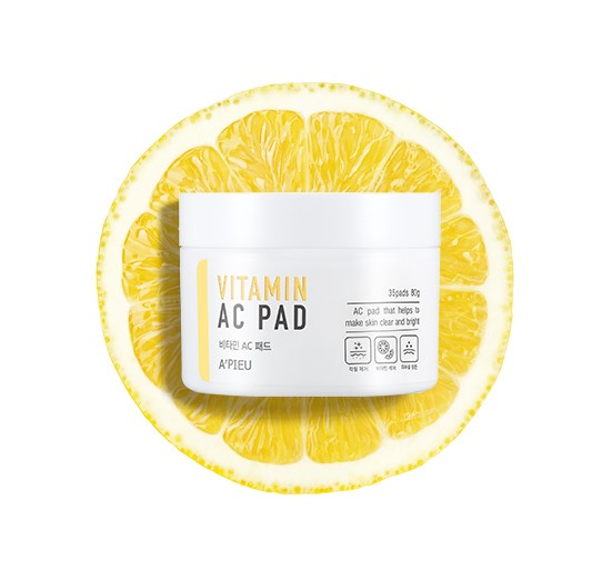 APIEU Vitamin AC Pads 35 Sheet 80g - Skin Care & Beauty Essential