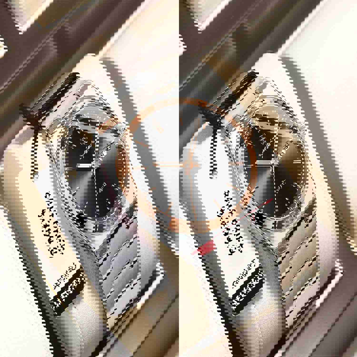 POEDAGAR Luxury Men's Watch - Waterproof, Luminous, Stainless Steel Quartz Watch with Date and Week Display