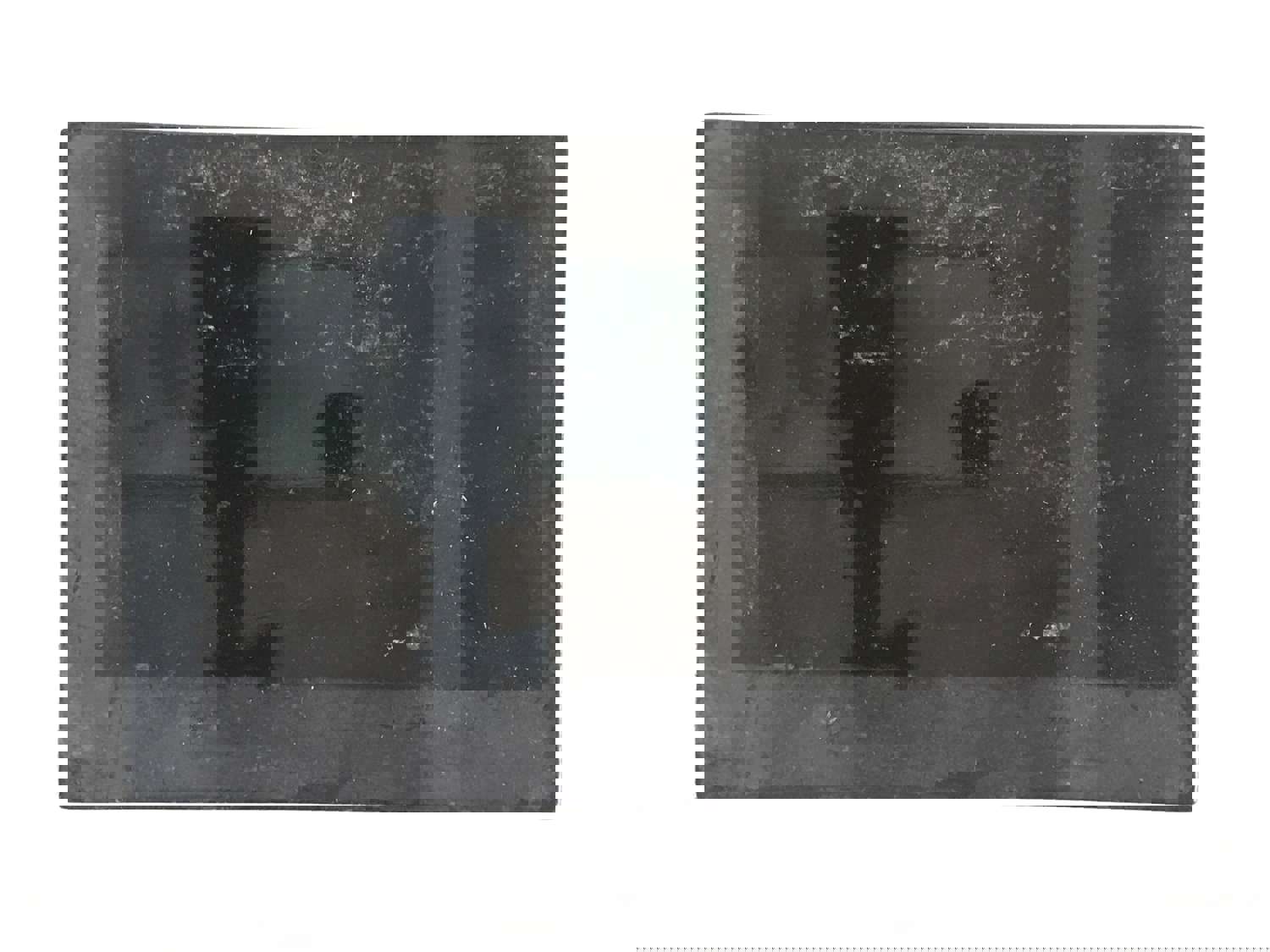 Vintage Japanese Wooden Buddhist Statue Stand - Black Rectangular Box with Gold Lotus Design