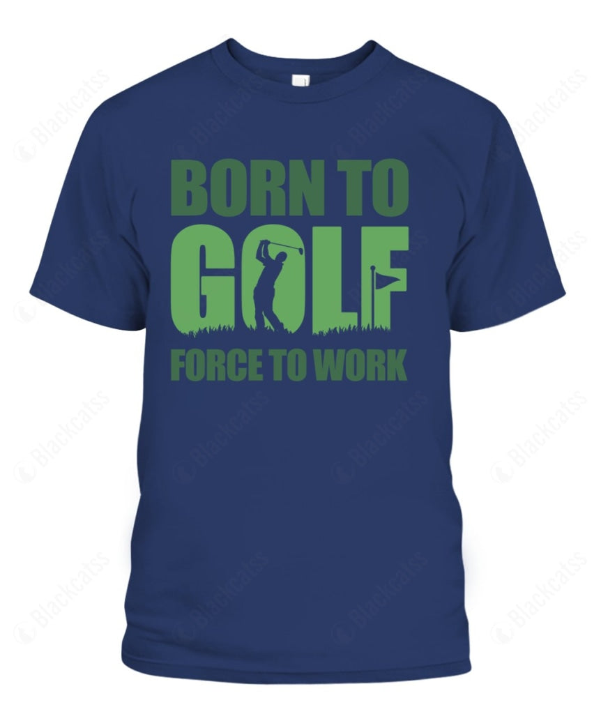 Born To Golf Graphic 04 Unisex Cotton T-Shirt