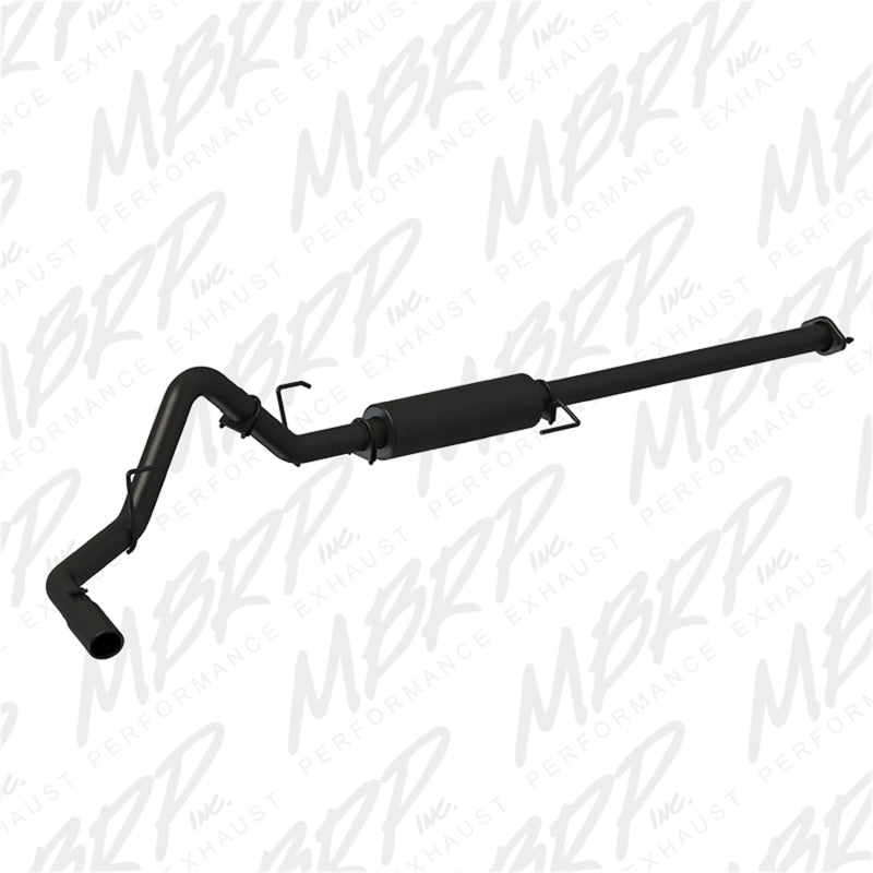 MBRP S5253BLK 3 Inch Cat Back Exhaust System Single Black Finish For 15-20 Ford F-150 2.7L/3.5L EcoBoost