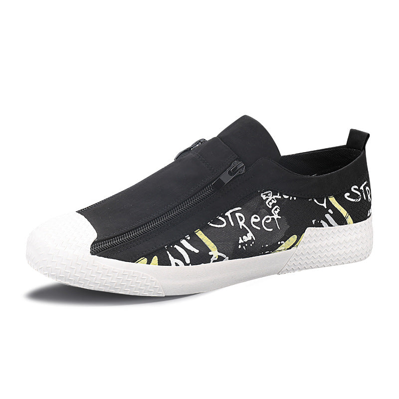 Men's Casual Canvas Shoes - Fashionable Low Top Sneakers