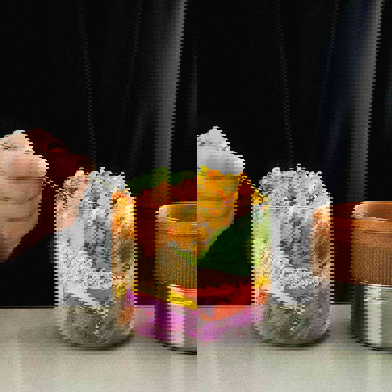 Black + Blum | Glass Lunch Pot Travel Food Storage Container - Large