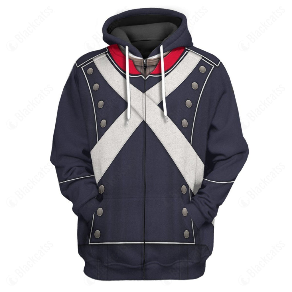 Historical French Light Infantry Uniform Post 1806 Custom Apparel