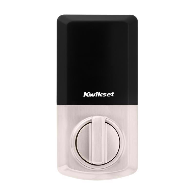 Kwikset SmartCode Satin Nickel Metal Electronic Deadbolt