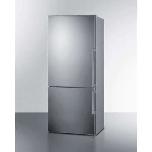 Summit Energy-Efficient Counter Depth Bottom Freezer Refrigerator