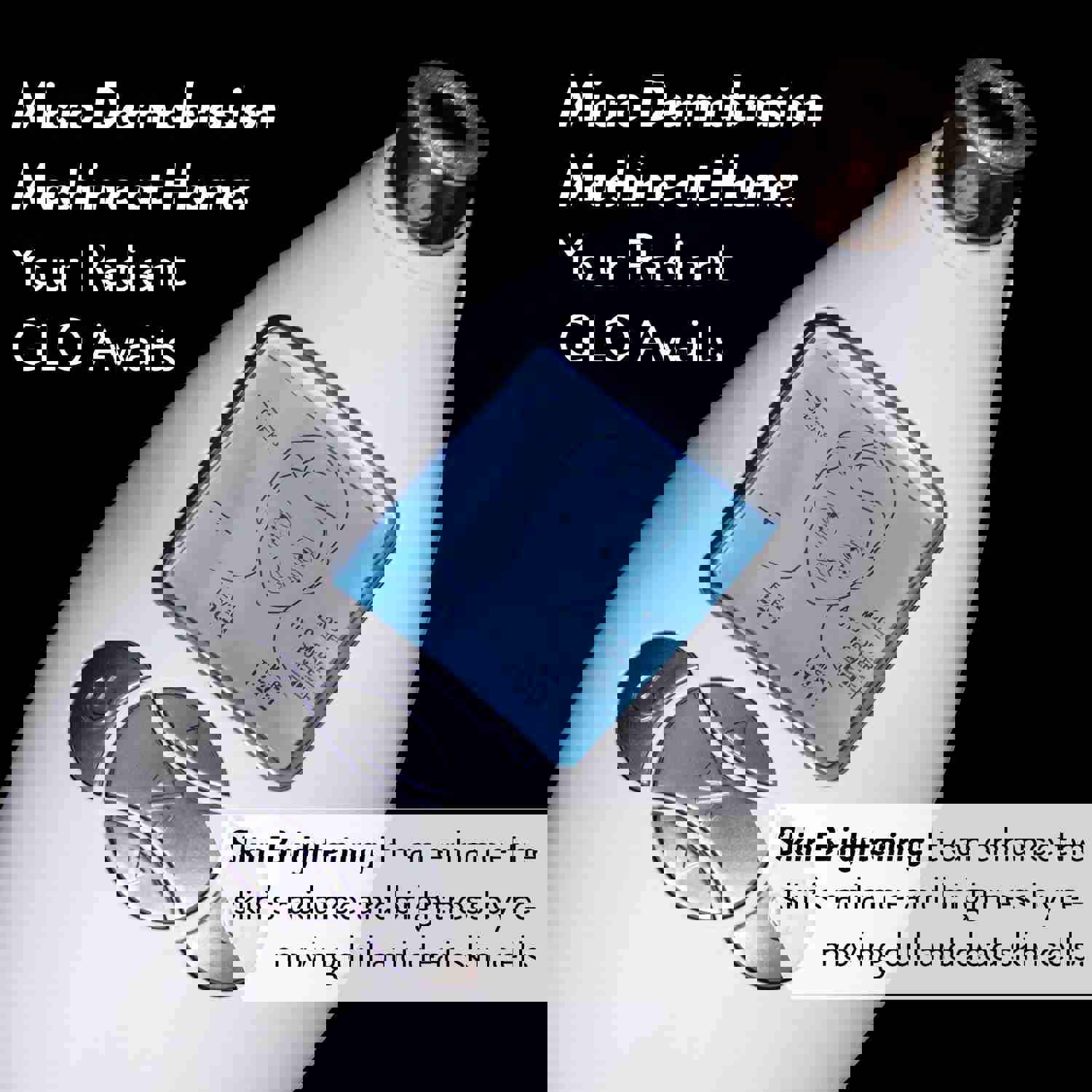 Microderm GLO Diamond Microdermabrasion Essentials Skincare Bundle