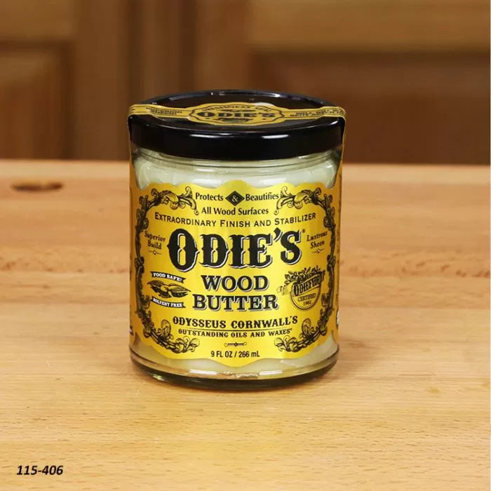 Odies Wood Butter Food Safe Wood Finish - 9 oz. Jar
