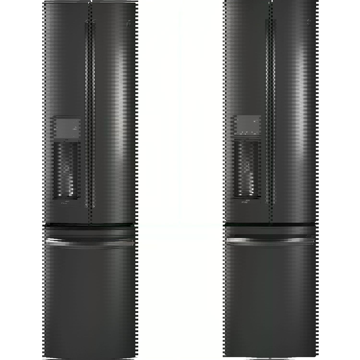 GE Profile 36-inch, 22.1 cu.ft. Counter-Depth French 3-Door Refrigerator with External Water and Ice Dispenser