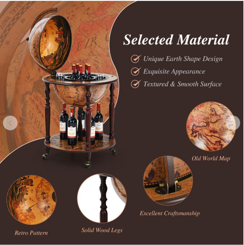 16th Century Italian Wine Cabinet with Wheels