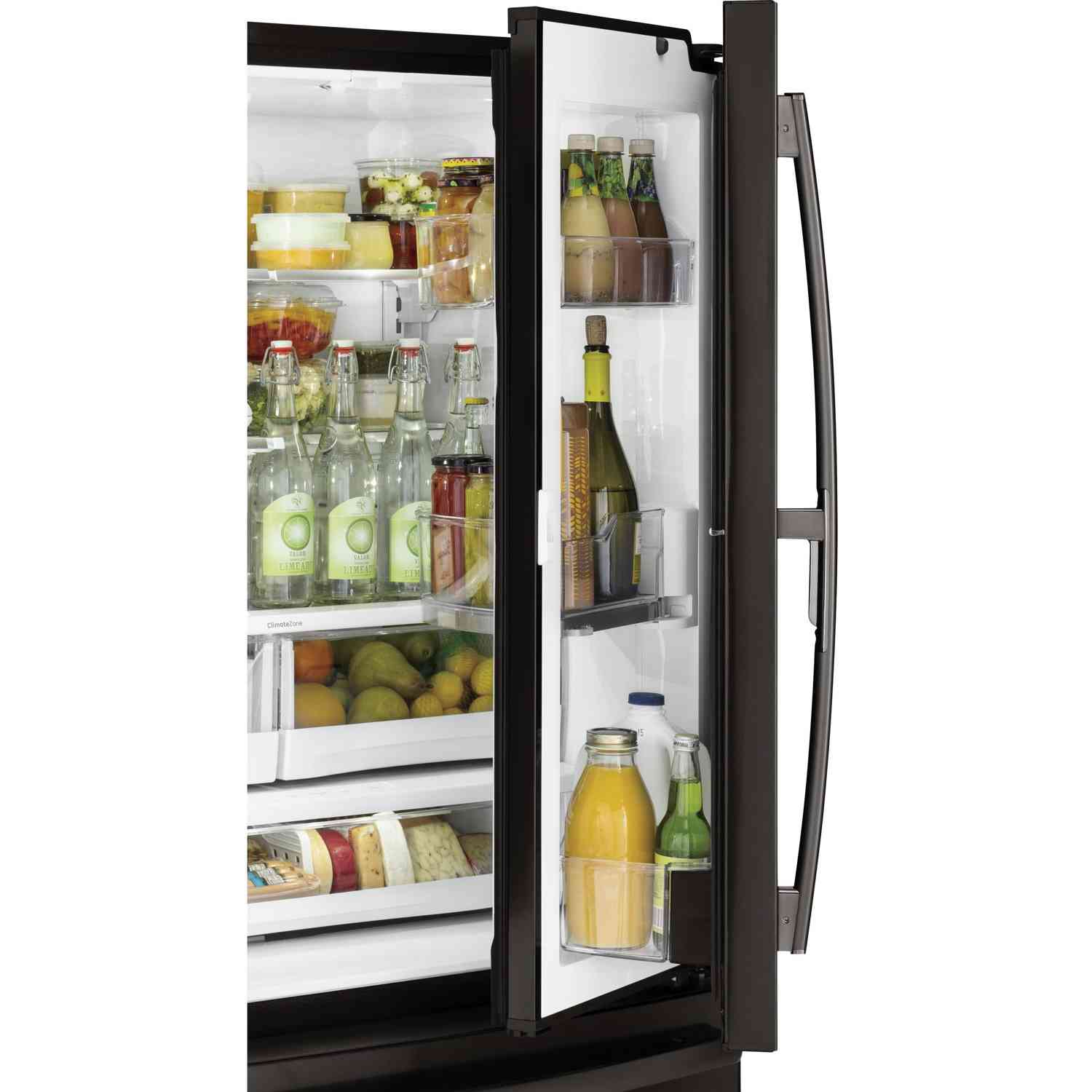 GE Profile 36-inch, 22.1 cu.ft. Counter-Depth French 3-Door Refrigerator with External Water and Ice Dispenser