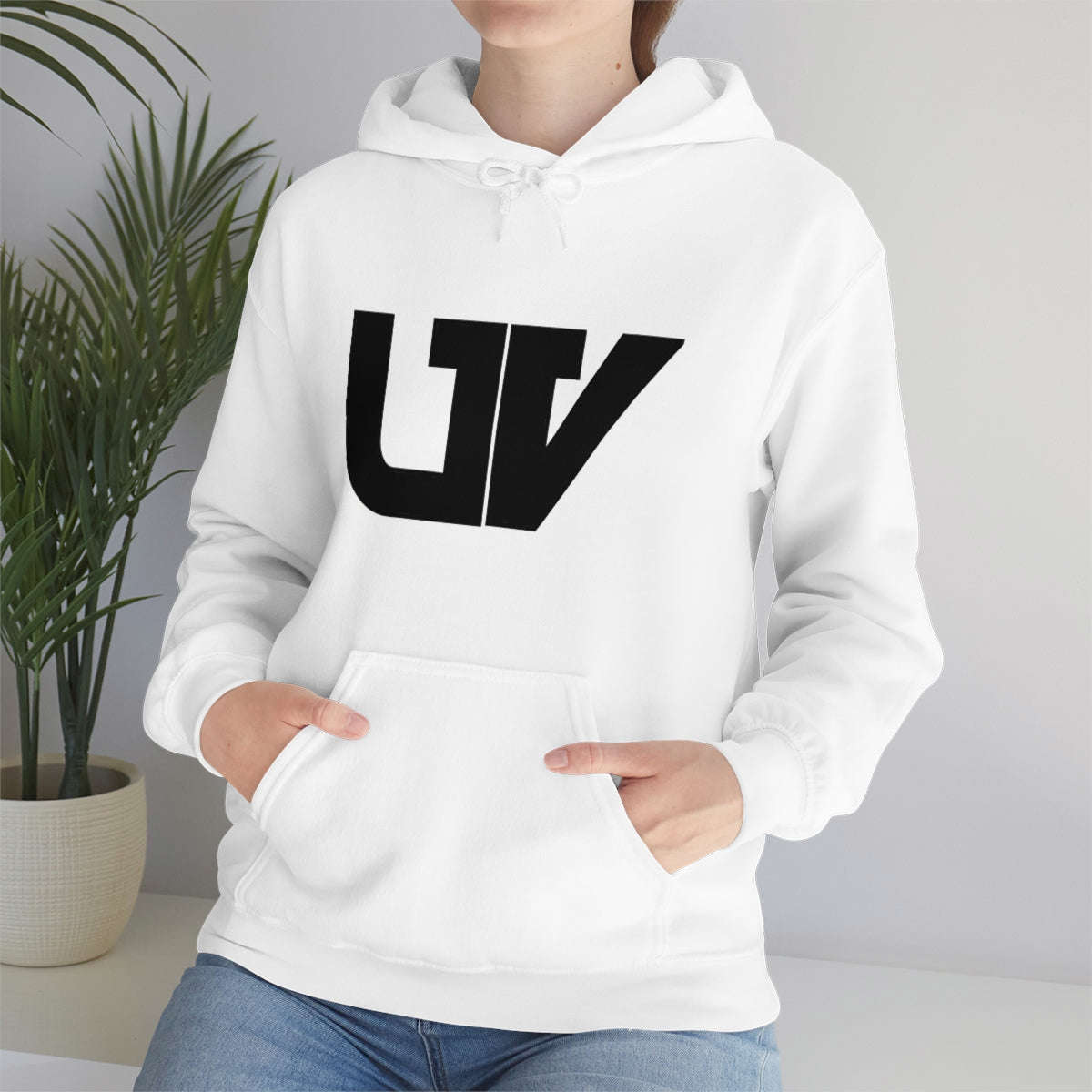 S-UV Hoodie DK Logo - Extra Comfy & Stylish