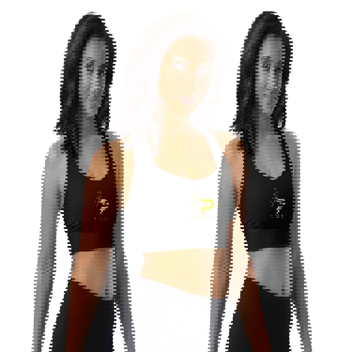 AP Fitness Sports Bra - High Support Workout Top