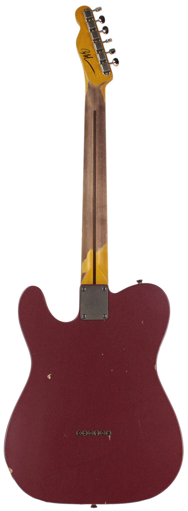 Nash T-52 Guitar, Burgundy Mist Metallic, Light Aging