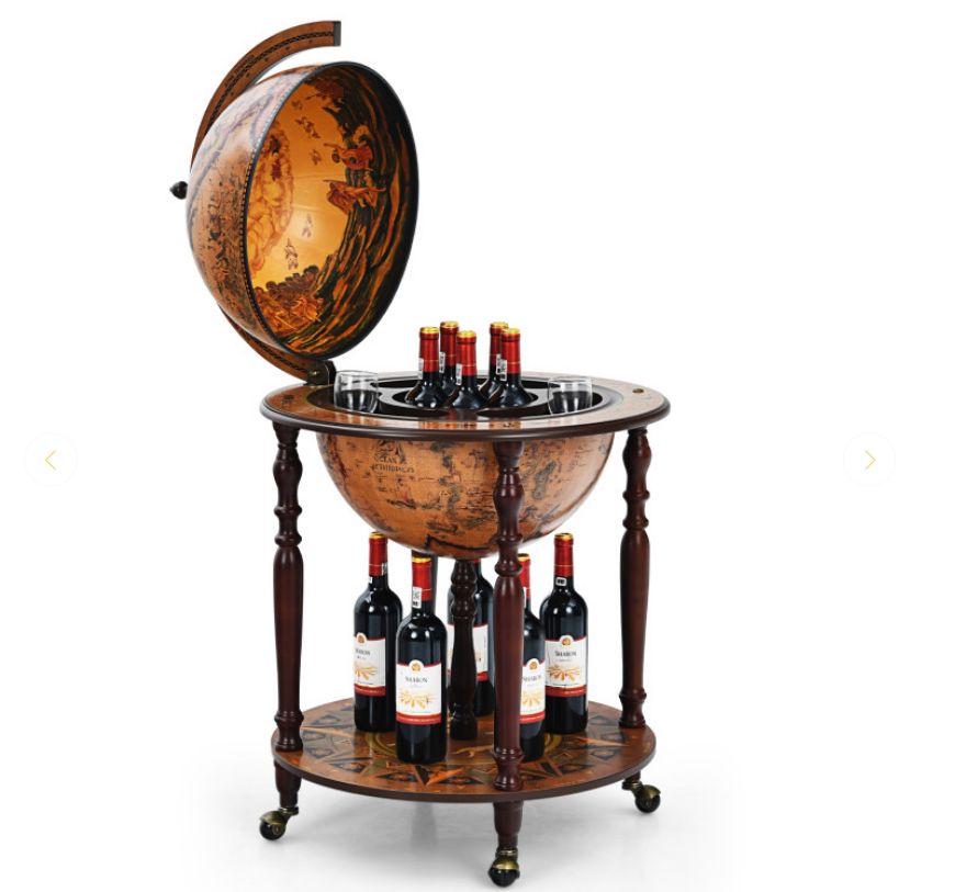 16th Century Italian Wine Cabinet with Wheels