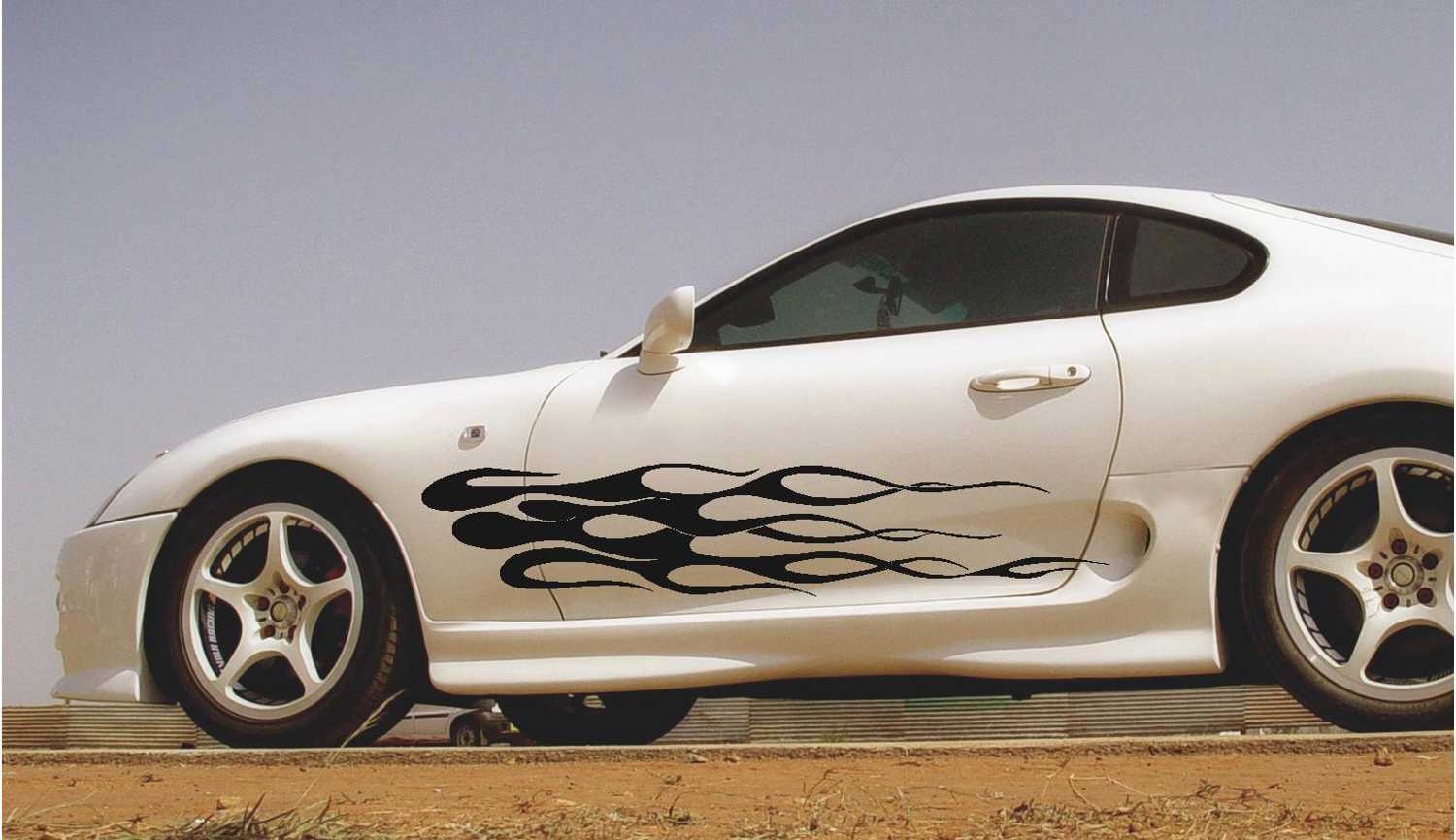 Flames Decals - High Gloss Vinyl Stickers for Cars, Trucks, and More