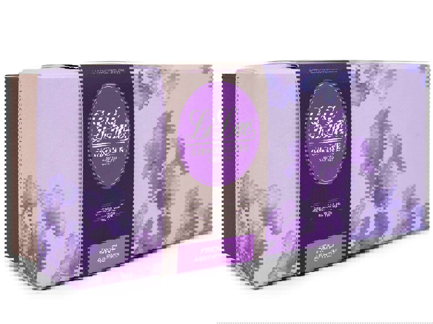 20 pc. French Assortment Chocolate Gift Box (2 Layers, 1/2 lb.)