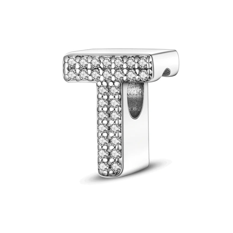 2024 New Charm Fits Original Pandora Bracelets 925 Sterling Silver Femininity English Letters Beads Women Pendant Bead Jewelry