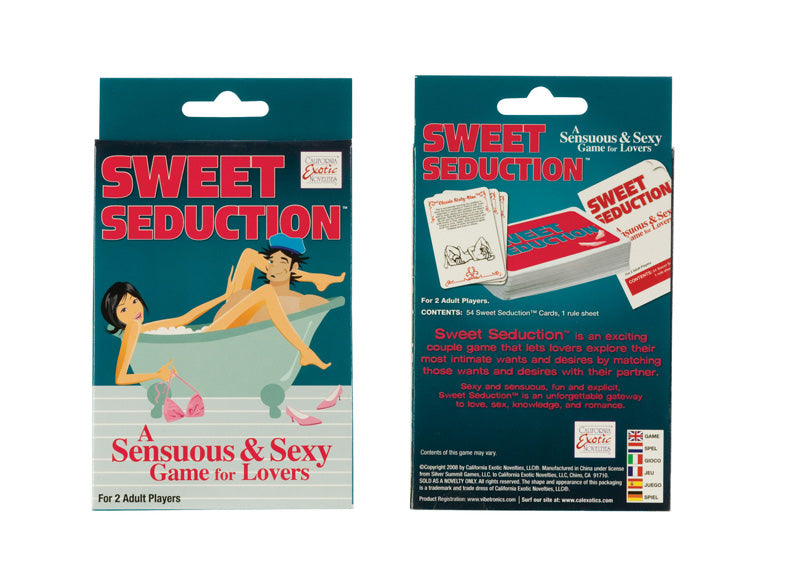 Sweet Seduction Game - A Sensuous Couples Card Game