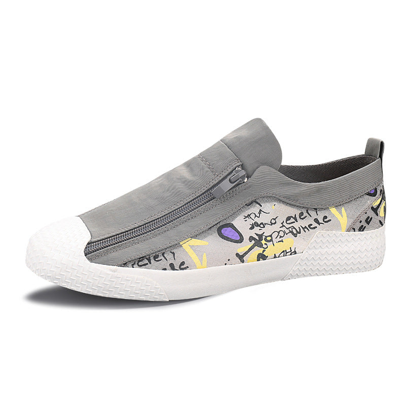 Men's Casual Canvas Shoes - Fashionable Low Top Sneakers