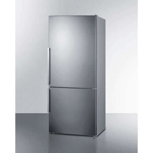 Summit Energy-Efficient Counter Depth Bottom Freezer Refrigerator