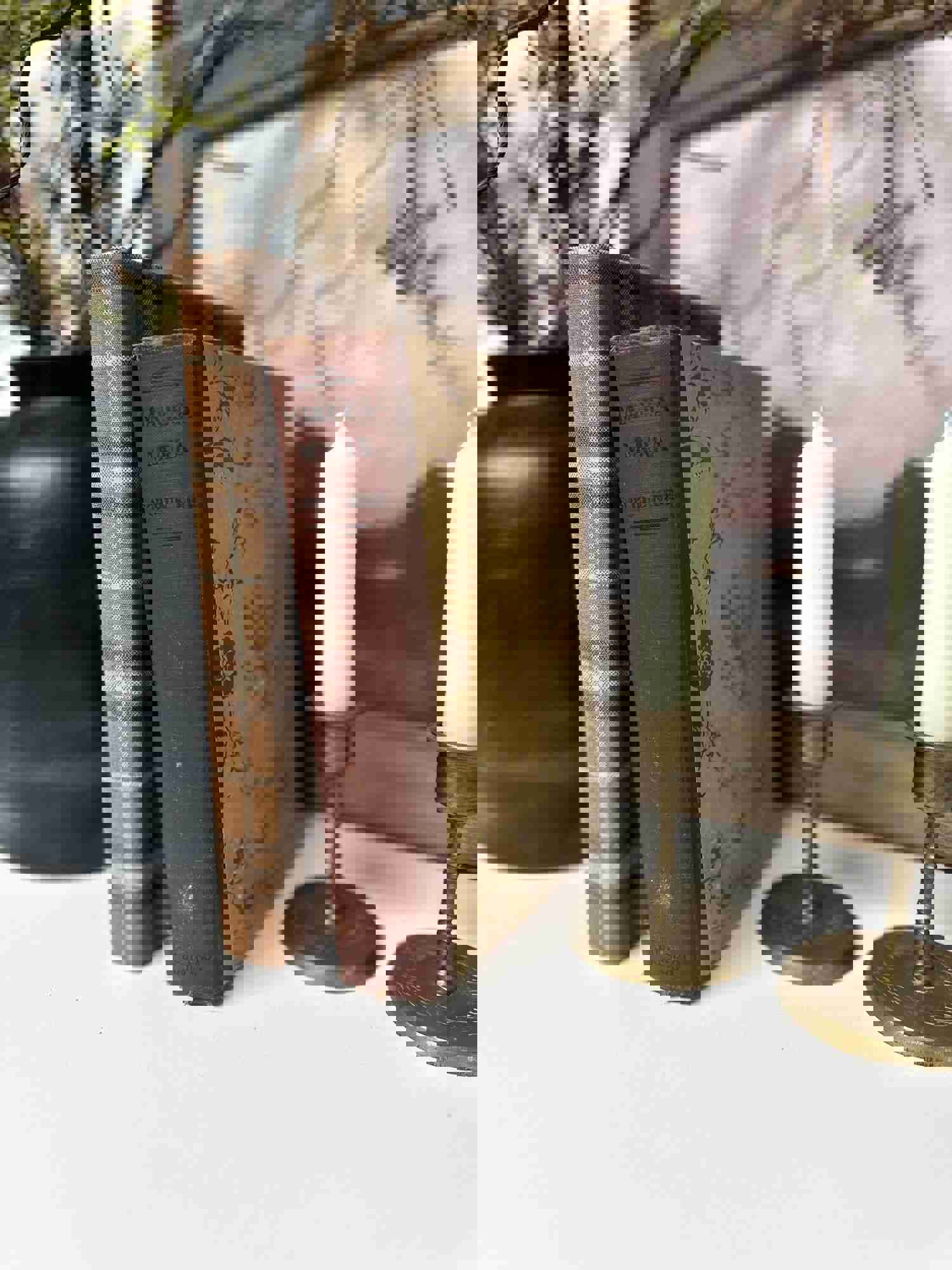 Brown Decorative Book Set for Home Decor