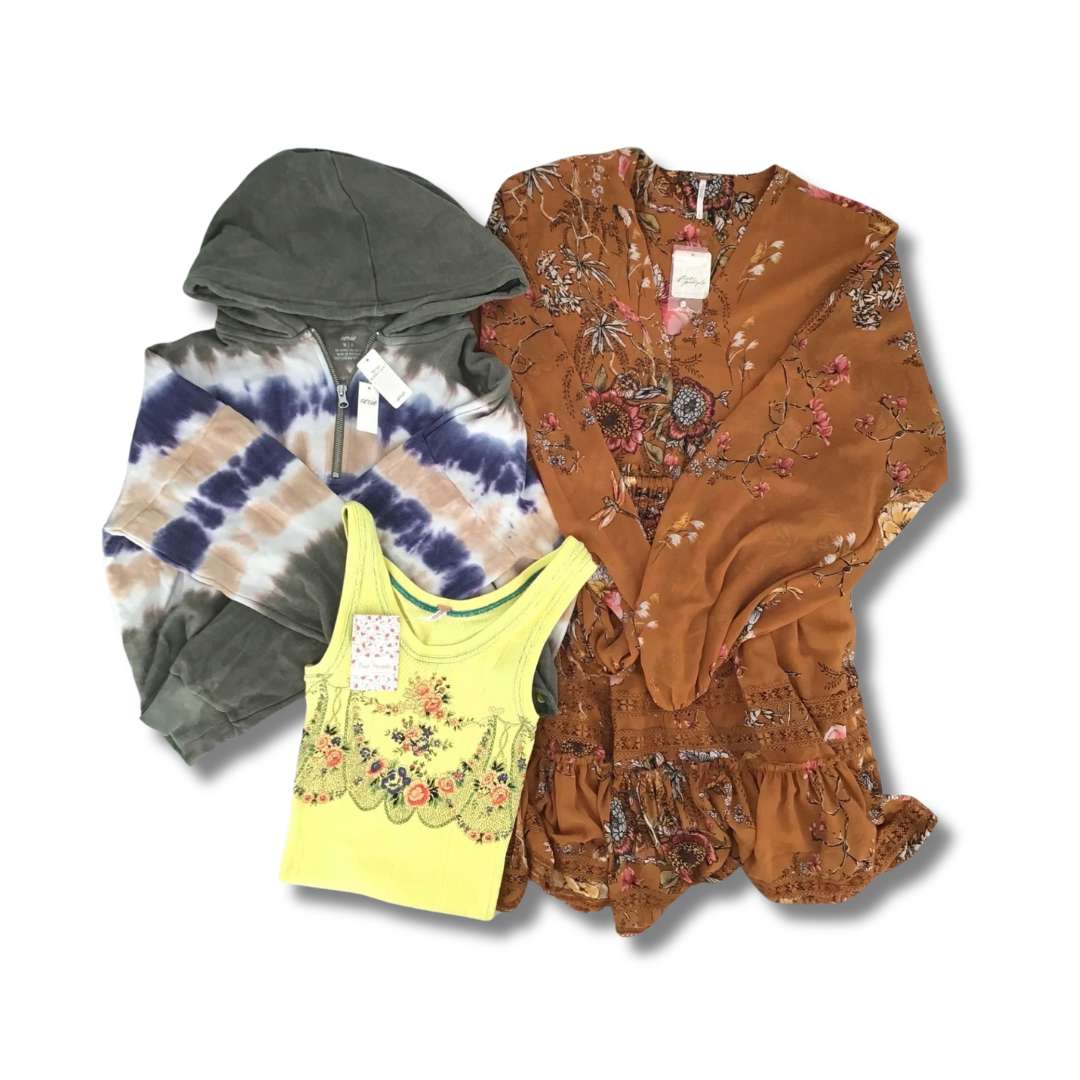 NWT Apparel Micro-Bale (100 lbs.) - Brand Name New With Tags Clothing