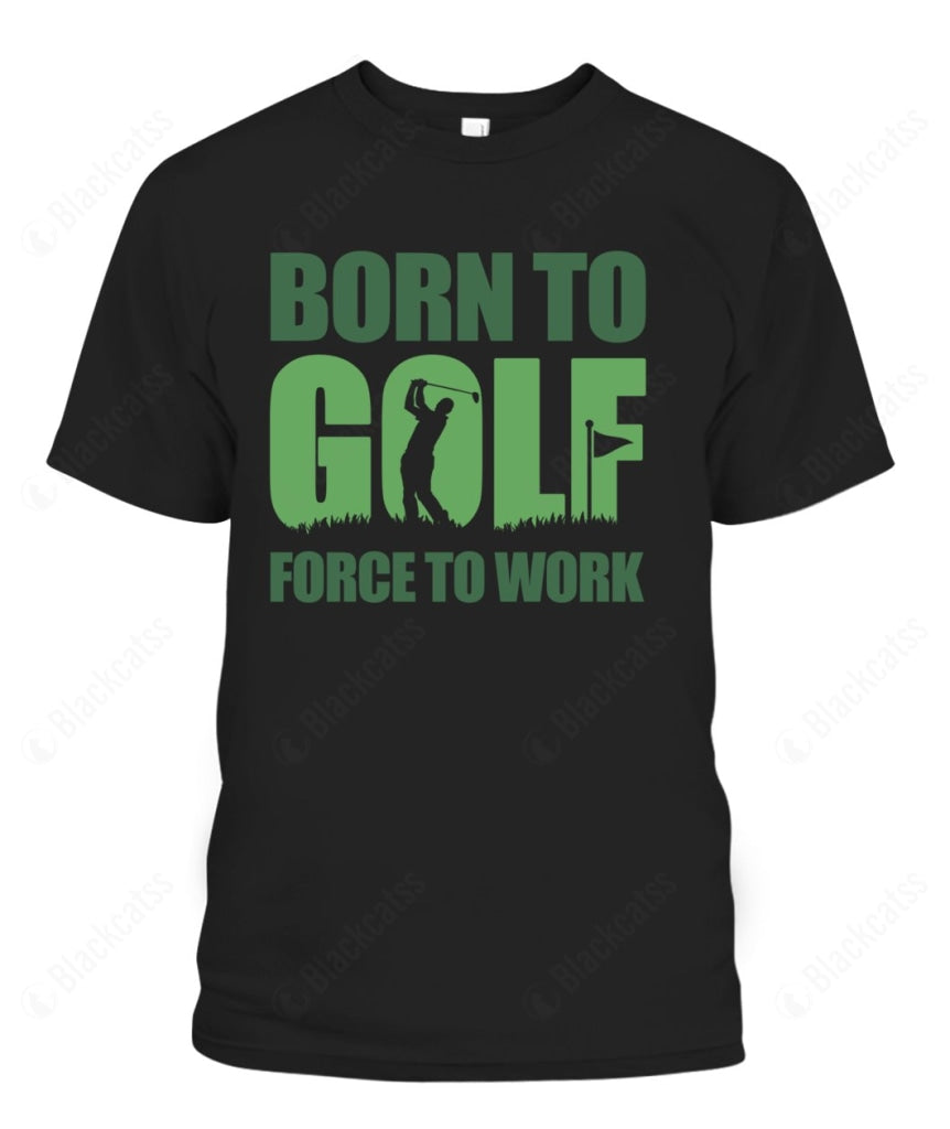 Born To Golf Graphic 04 Unisex Cotton T-Shirt