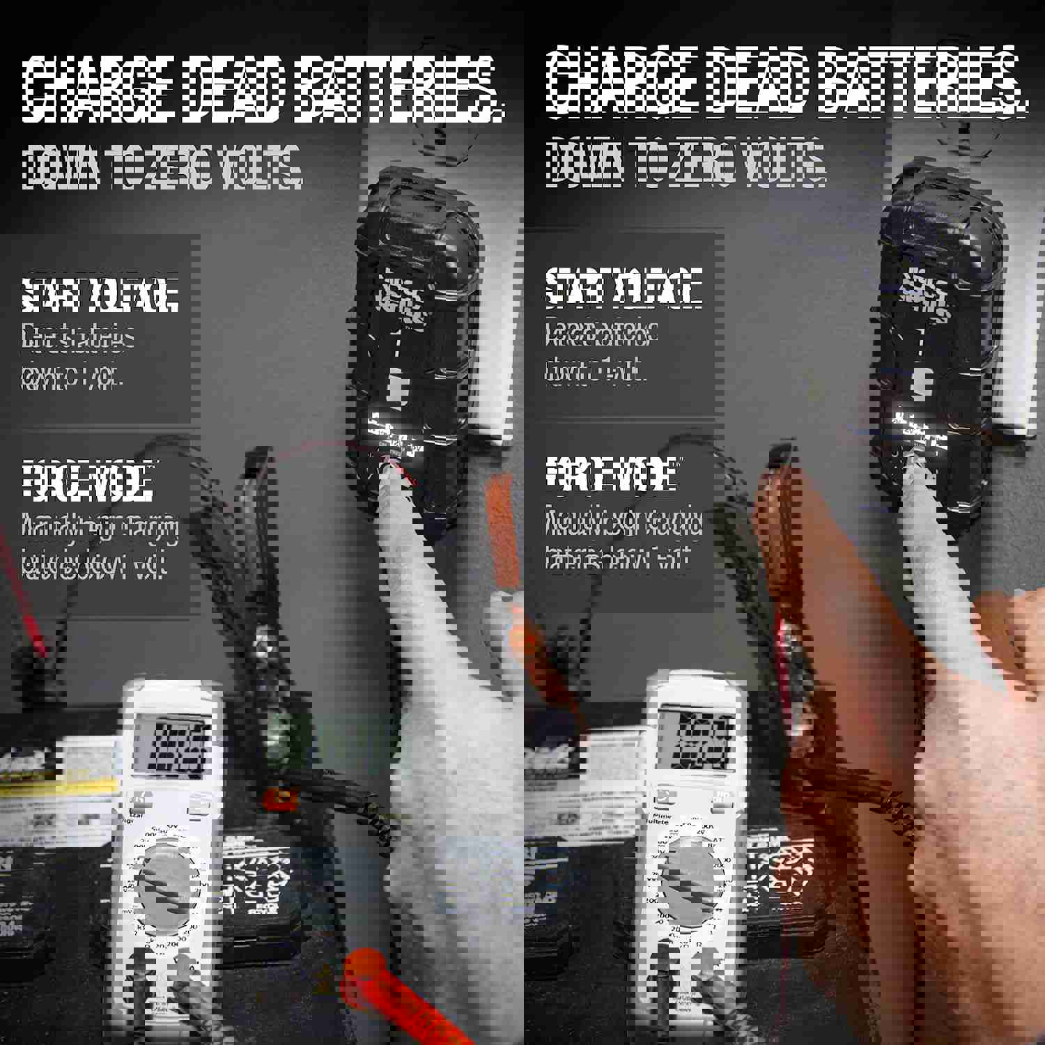 Automatic Smart Charger - 6V/12V Universal Battery Charger with Energy-Efficient & Compact Design