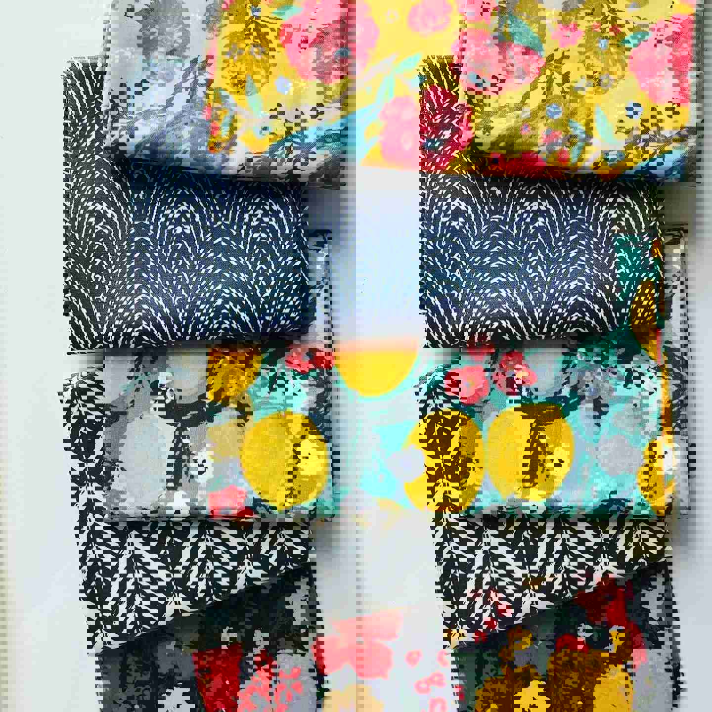 Blue Hills - Sweet Beauties - Alison Janssen - Matte Finish Extra Wide GOT Organic & BPA Free Laminated Fabric