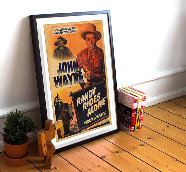 Randy Rides Alone - 11 x 17 Movie Poster (1934 Western Reprint)
