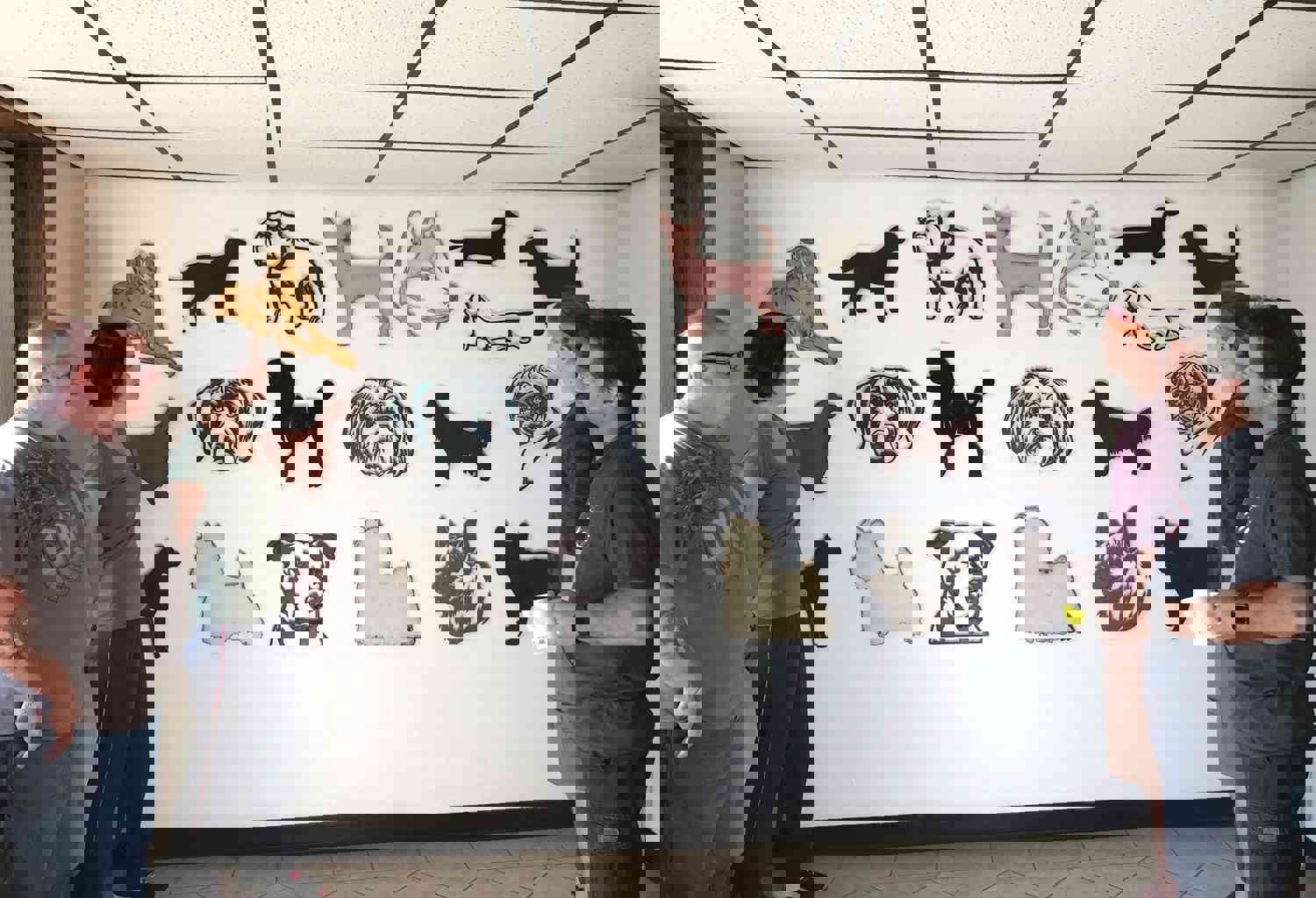 Handmade Chihuahua Metal Wall Art - Custom Size & Color - USA Made - Free Shipping