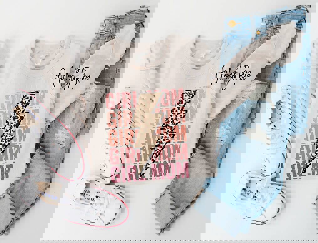 Leopard Girl Mama Shirt - Soft and Lightweight Unisex Tee