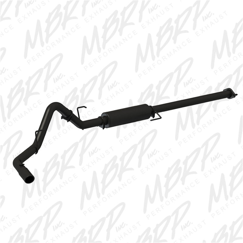 MBRP S5253BLK 3 Inch Cat Back Exhaust System Single Black Finish For 15-20 Ford F-150 2.7L/3.5L EcoBoost
