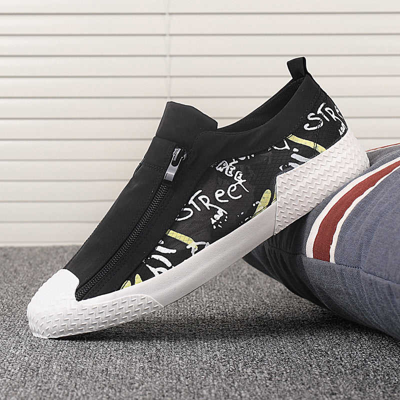 Men's Casual Canvas Shoes - Fashionable Low Top Sneakers