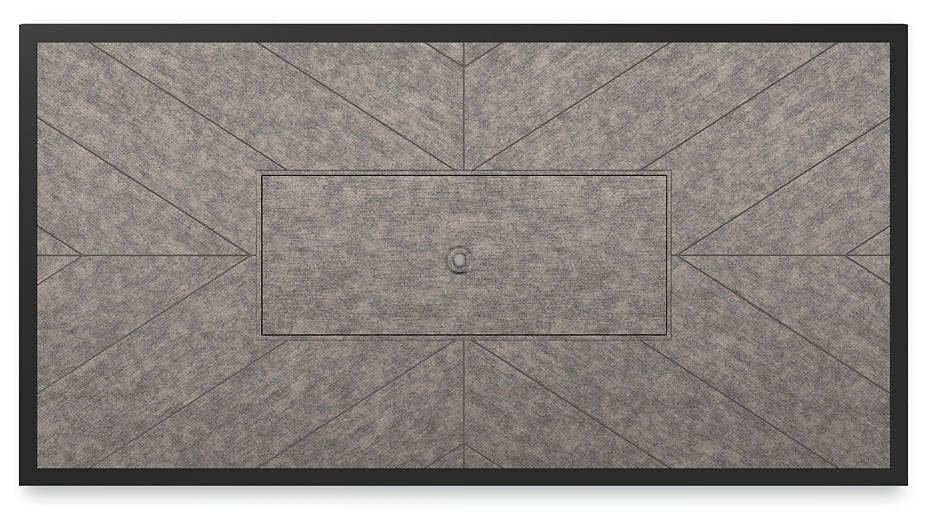 Beachcroft Rectangular Fire Pit Table for Outdoor Living