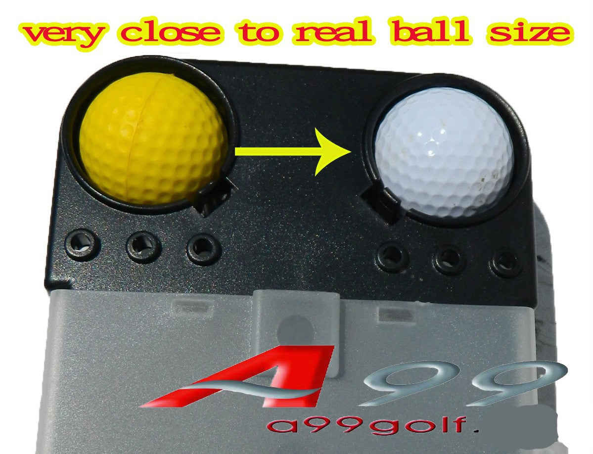 A99 Golf Elastic Practice PU Balls - 105pcs Yellow Training Balls for Driving Range, Swing Practice, Indoor & Outdoor Use