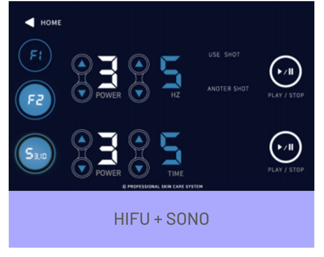 Th4 HIFU SONO MTS Facial Rejuvenation Hydration Skincare System