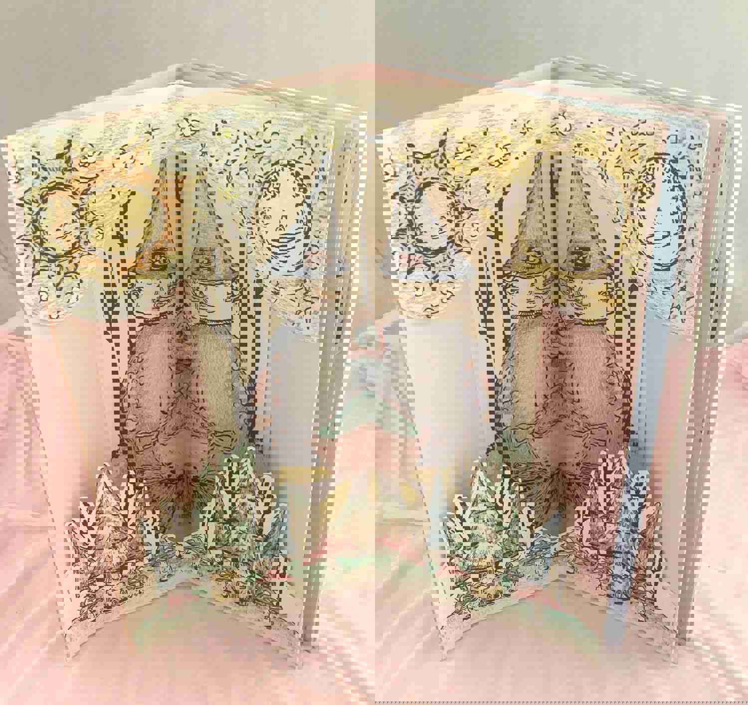 The Other Side Risograph Pop Up Book Zine