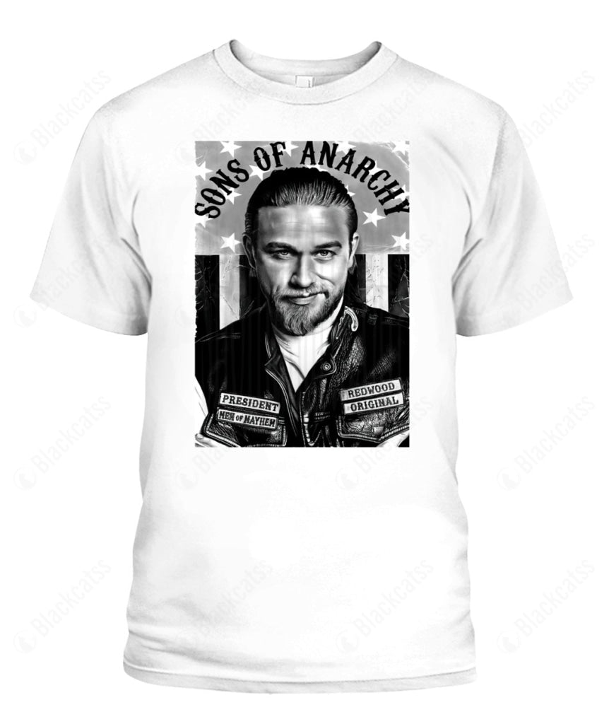 SOA 3 Jax Teller Custom Graphic Unisex Cotton T-Shirt
