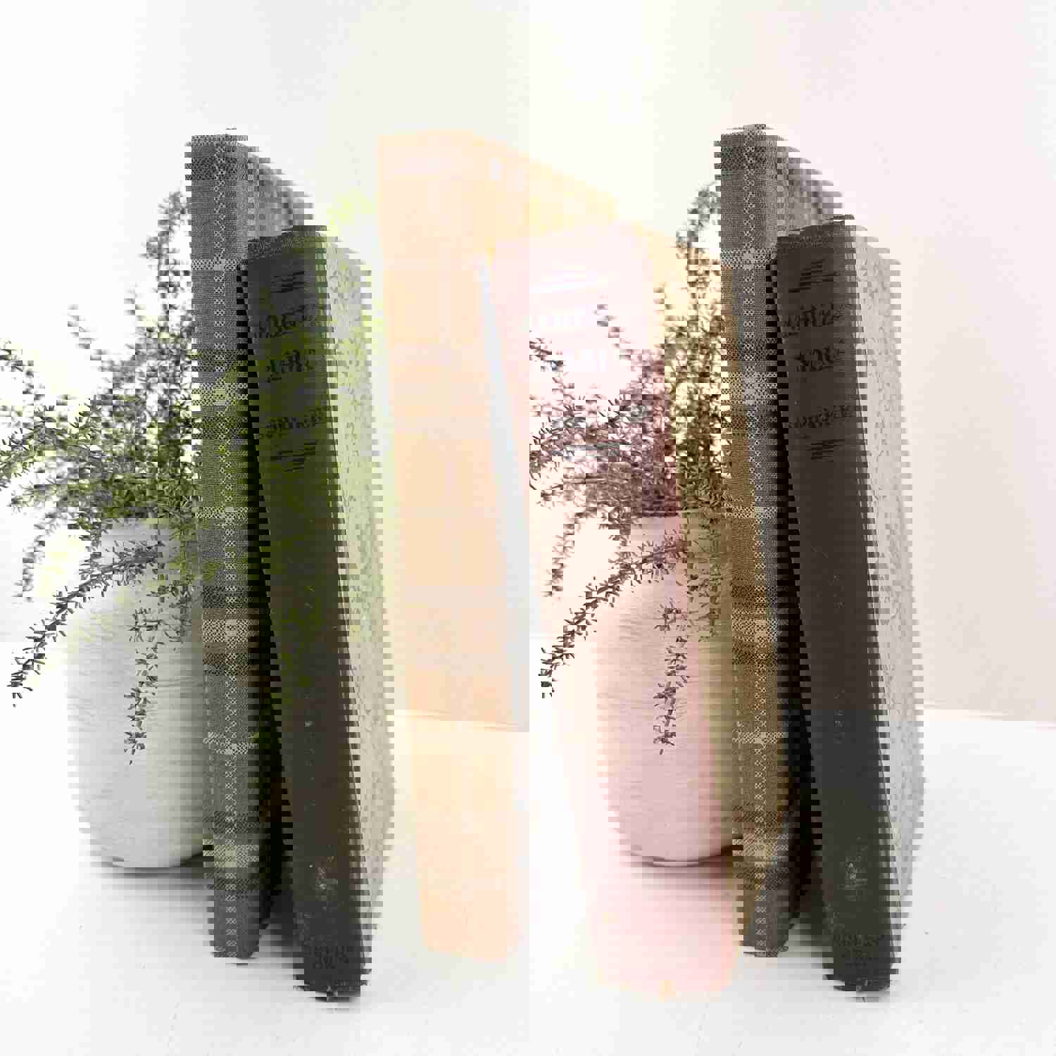 Brown Decorative Book Set for Home Decor