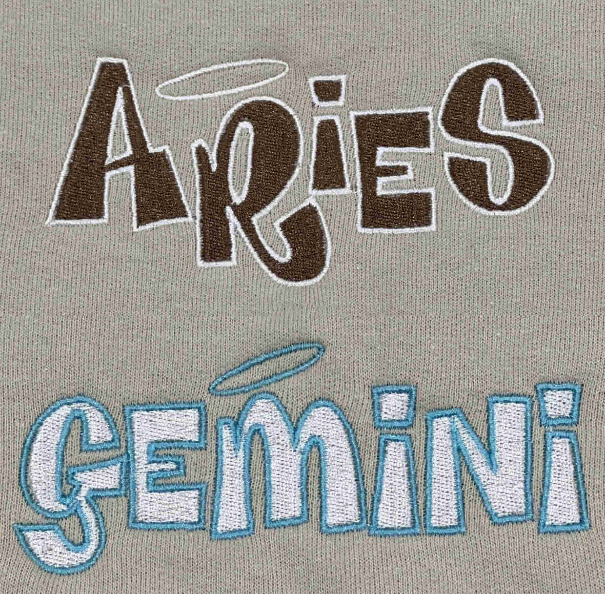 Bratz Zodiac Sign Embroidered Apparel