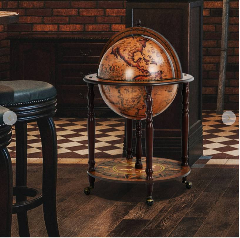 16th Century Italian Wine Cabinet with Wheels