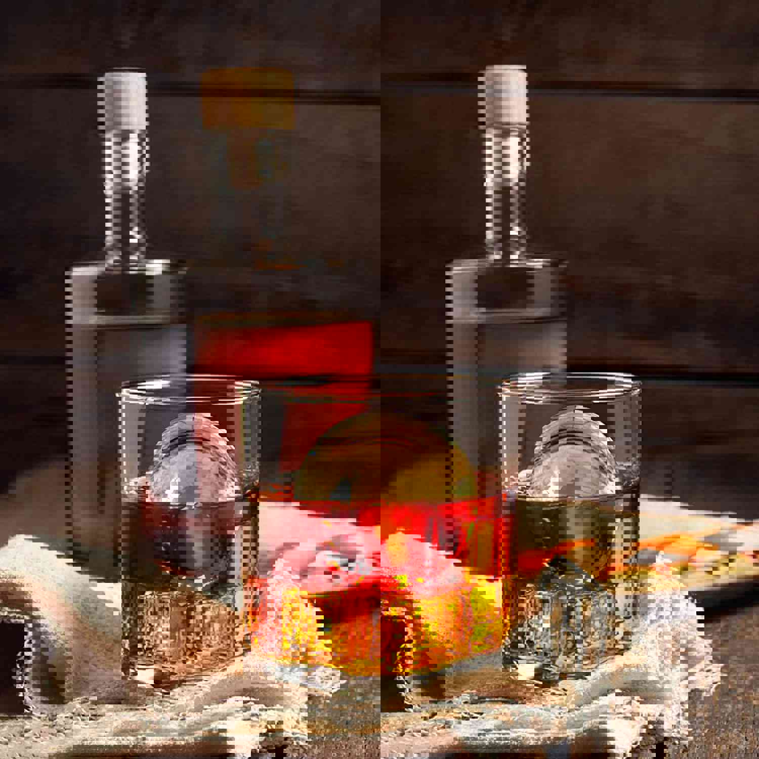 Premium Crystal Clear Ice Ball Maker for Whiskey & Bourbon - Bubble-Free Ice Cube Tray