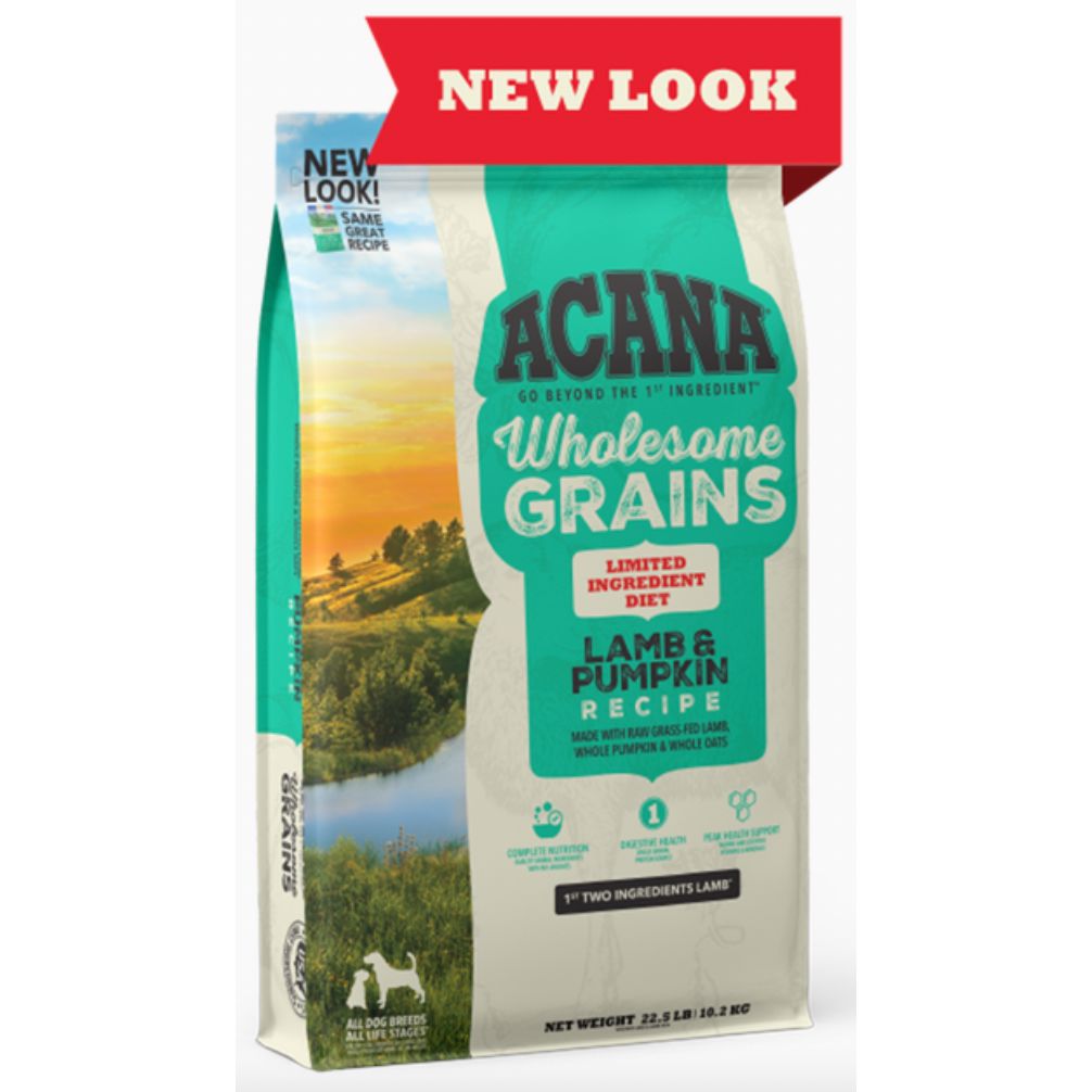 ACANA Wholesome Grains Dry Dog Food - Nutritious & Balanced Diet for Dogs